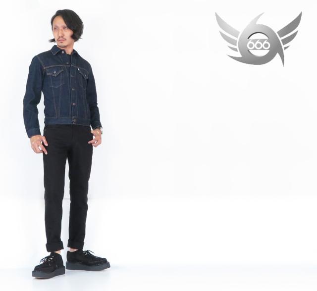 666 MYWAYMAN デニムジャケット インディゴ Gジャン JEAN JACKET