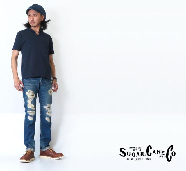 シュガーケーン SUGAR CANE 16.25oz 砂糖黍 ファイバーデニム SC40304A レギュラーストレートジーンズ