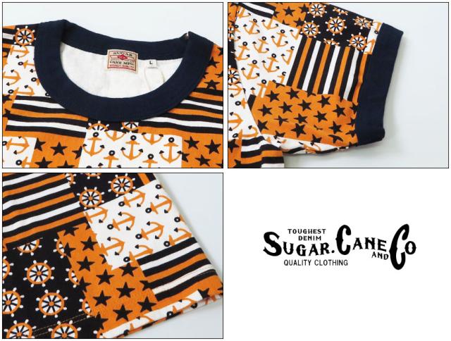 SUGAR CANE リネンコットン 千鳥格子 半袖ワークシャツ SC37924