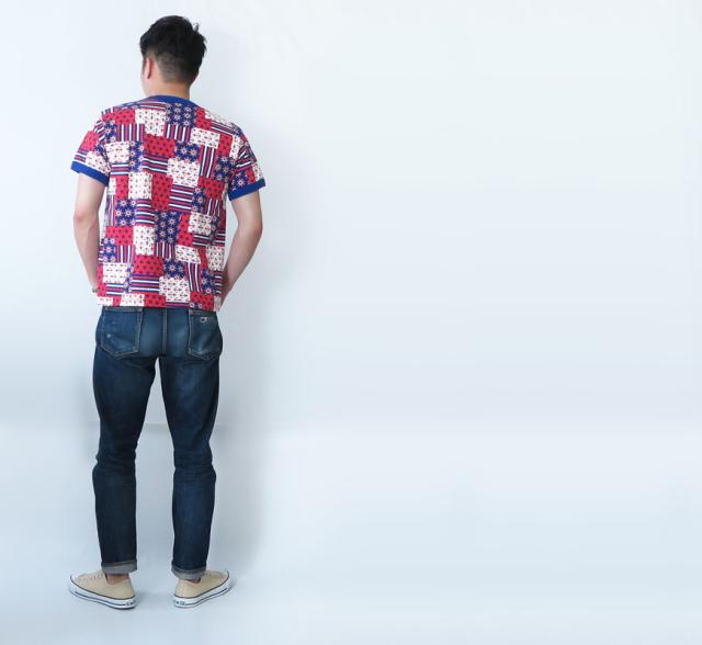 SUGAR CANE リネンコットン 千鳥格子 半袖ワークシャツ SC37924