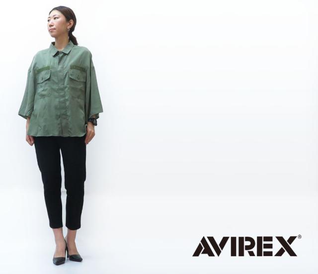 AVIREX アビレックス 半袖 Tシャツ プリント PINUP GIRL 6183426