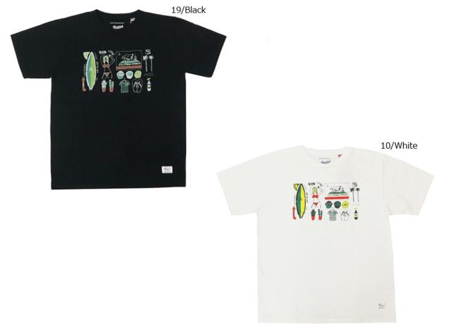 BARNS フラットシーマー両Ｖガゼットクルーネックスウェット BR-3000