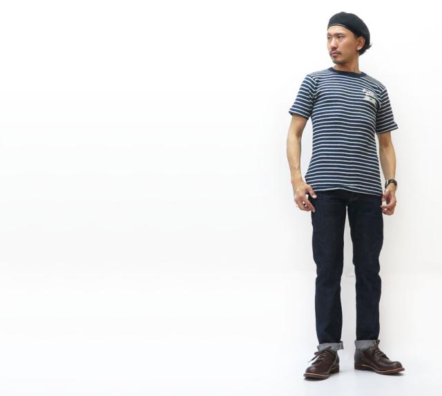 ラングリッツレザーズ Langlitz Leathers 半袖Tシャツ ロゴプリント LL282