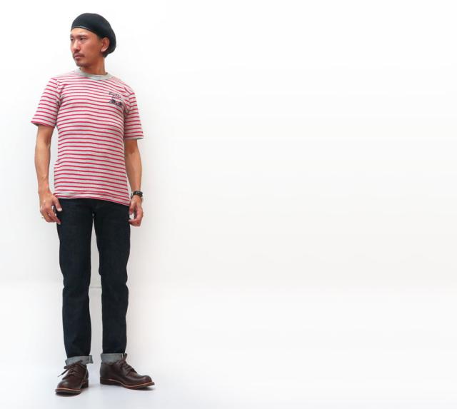 ラングリッツレザーズ Langlitz Leathers 半袖Tシャツ ロゴプリント LL282