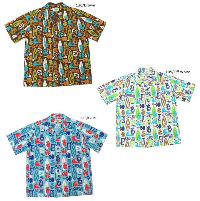 サンサーフ SUN SURF 半袖 レーヨン アロハシャツ ハワイアンシャツ UKULELE MELODY SS38029