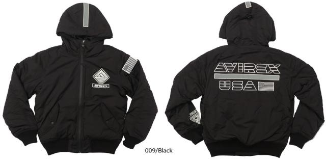 AVIREX アビレックス MA-1 フライトジャケット ソフトシェル 刺繍