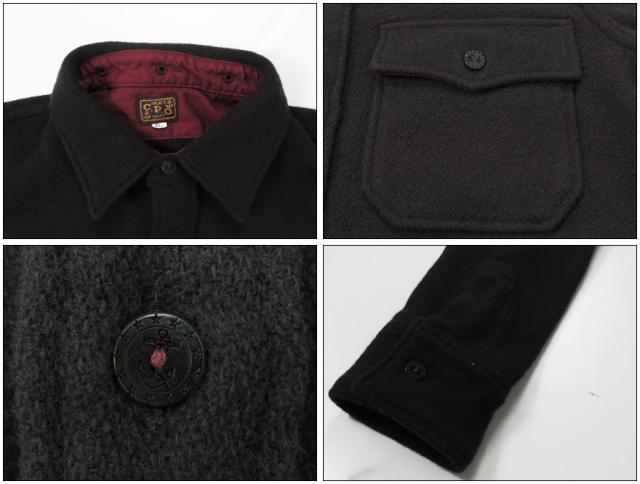 DALLES & CO ウールメルトン 長袖シャツ 30