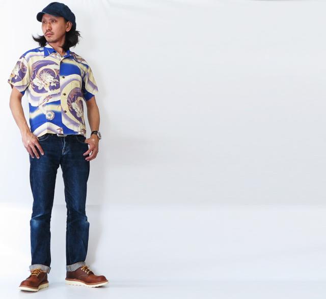 サンサーフ SUN SURF 半袖 アロハシャツ SPECIAL .EDITION “DRAGON AND FLASH OF LIGHTNING” SS37861 