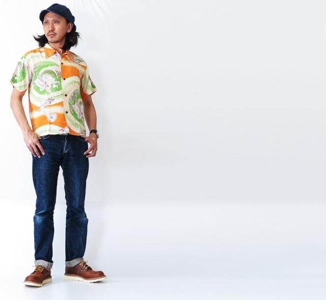 サンサーフ SUN SURF 半袖 アロハシャツ SPECIAL .EDITION “DRAGON AND FLASH OF LIGHTNING” SS37861 