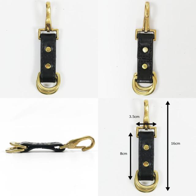 ラングリッツ・レザーズ Langlitz Leathers レザーTストラップ 3インチ