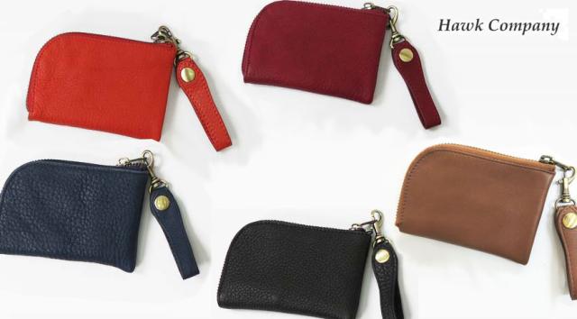 ホークカンパニー HAWK COMPANY ソフトレザーミニウォレット 財布 7221