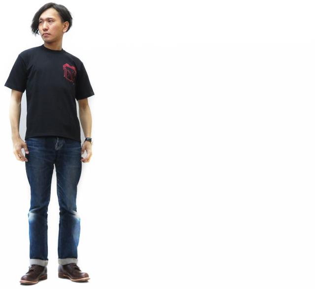 ラングリッツレザーズ Langlitz Leathers 半袖 プリント Tシャツ ロゴ LL-276