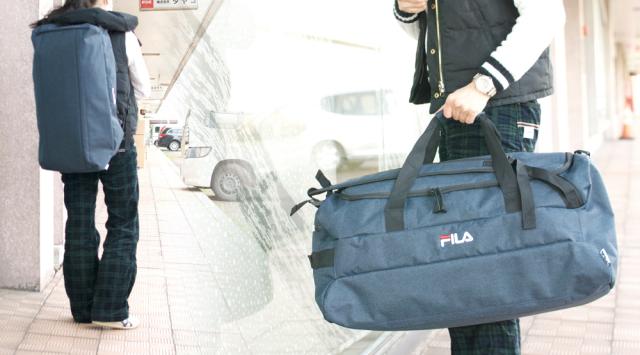 \送料無料/FILA フィラ ボストン 刺繍ロゴ 3way ボストンバッグ GR-0116 ブラック グレー ネイビー ユニセックス 男女兼用 ...