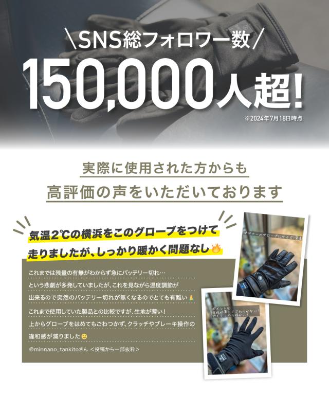 電熱グローブ