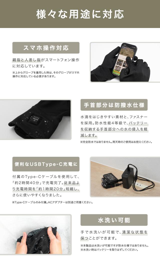 電熱グローブ