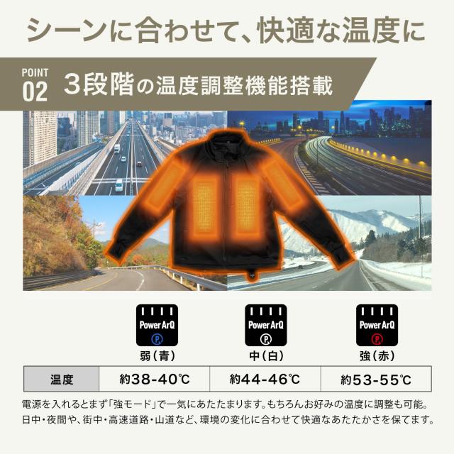 電熱ジャケット