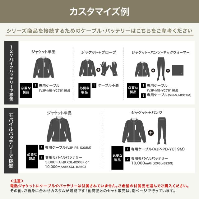 電熱ジャケット