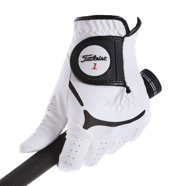 [2019年モデル] タイトリスト メンズ スーパーグリップ ゴルフグローブ TG39 WT ホワイト
