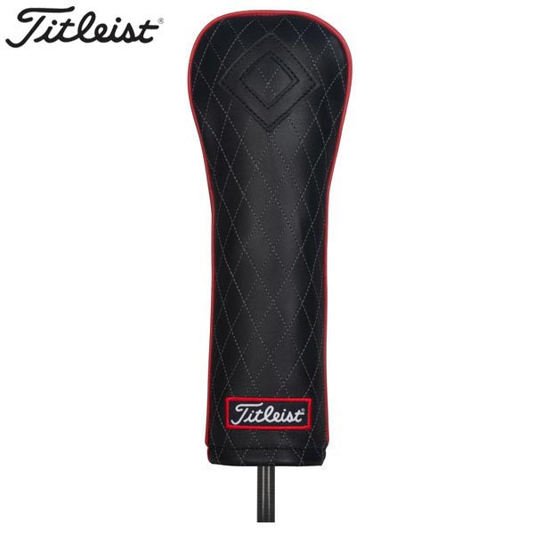[2020年モデル] タイトリスト メンズ 本革ヘッドカバー フェアウェイ用 TA9NTLHC-FW BK ブラック