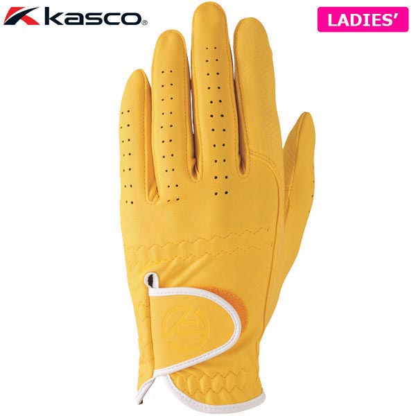 [2020年モデル] キャスコ レディース Palette for Ladies パレット ゴルフグローブ SF-2014L 401 イエロー
