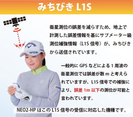 みちびきL1S対応