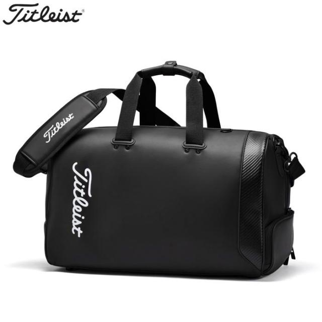 [2022年モデル] タイトリスト メンズ コアエッセンシャル ボストンバッグ TA22CEBBK 0 ブラック
