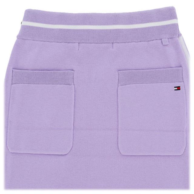 TOMMY HILFIGER GOLF サイドラインロゴ ジャカード ニット スカート view3