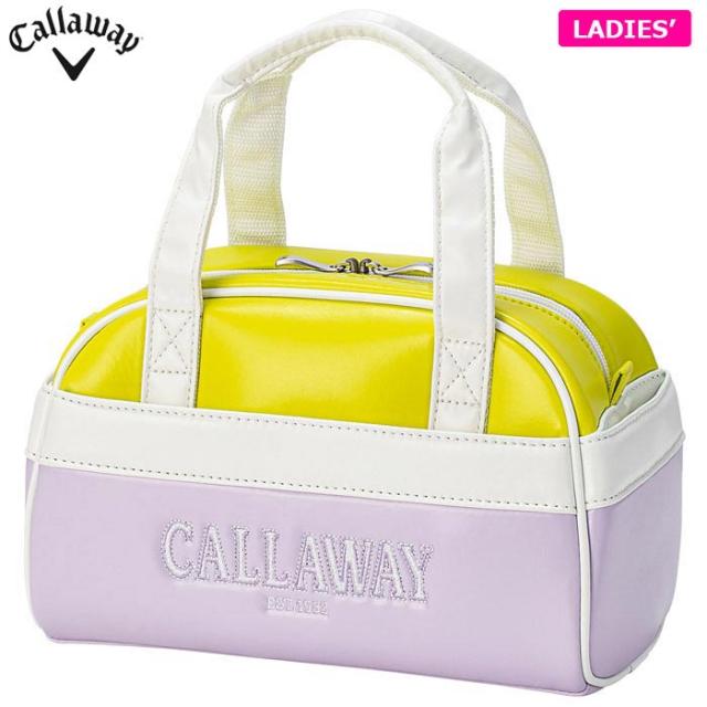 [2023年モデル] キャロウェイ レディース SPL MINI BB エスピーエル ミニボストンバッグ SS 23 JM 5923198 パープル/イエロー