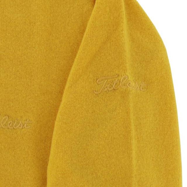 56％OFF] タイトリスト メンズ カシミヤ 長袖 クルーネック セーター 