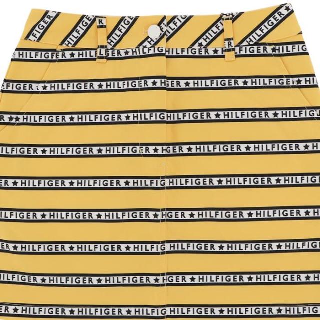 TOMMY HILFIGER GOLF ロゴボーダー柄 ストレッチツイル スカート view2