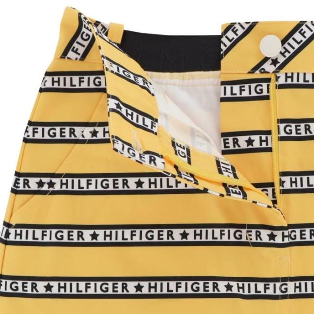 TOMMY HILFIGER GOLF ロゴボーダー柄 ストレッチツイル スカート view3