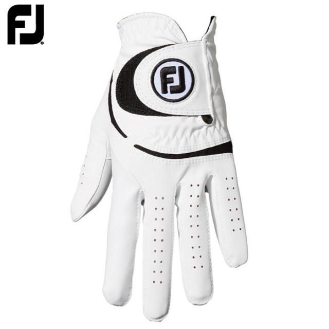 [2023年モデル] フットジョイ メンズ WeatherSof ウェザーソフ ゴルフグローブ FGWF WT ホワイト