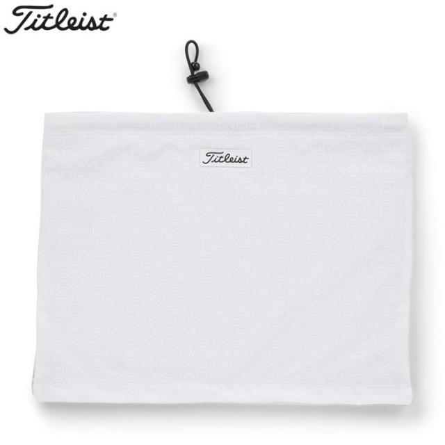 [2023年モデル] タイトリスト メンズ ステイドライ ネックウォーマー TA23WSNW 1 ホワイト