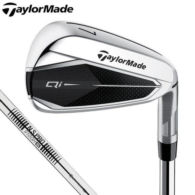 テーラーメイド　メンズ Qi アイアン　5本セット（＃6〜9、PW）　N.S.PRO スチールシャフト [2024年モデル]