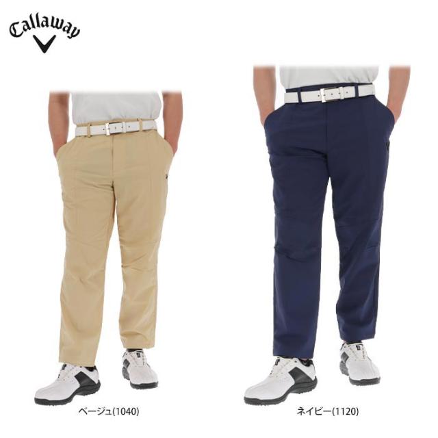 Callaway GOLF 撥水 8WAYストレッチ シェブロンワッペン ロングパンツ