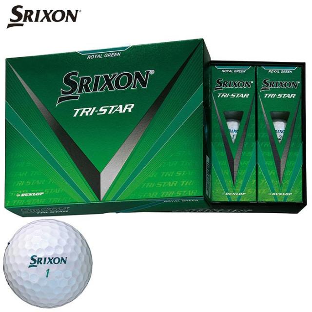 DUNLOP GOLF 2024 SRIXON TRI STAR BALL