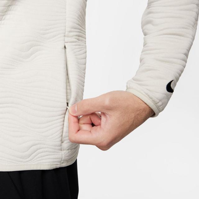 ナイキ メンズ ツアー Dri-FIT キルティッド 長袖 クルーネック プル