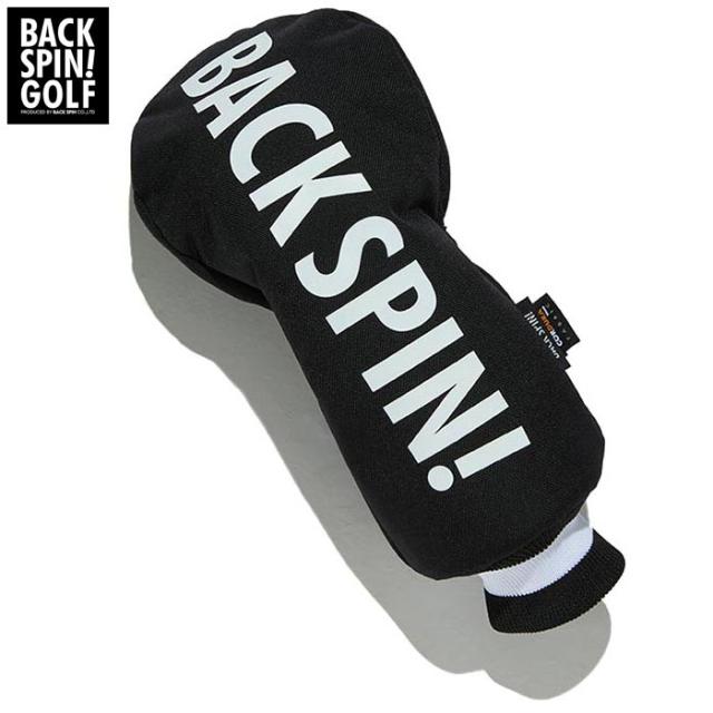 [2023年モデル] バックスピンゴルフ CORDURA Head Cover for DR コーデュラ ドライバー用 ヘッドカバー BSBB01H501 BK ブラック
