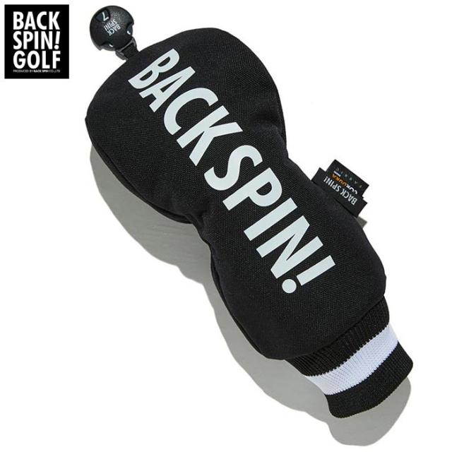 [2023年モデル] バックスピンゴルフ CORDURA Head Cover for FW コーデュラ フェアウェイウッド用 ヘッドカバー BSBB01H502 BK ブラック