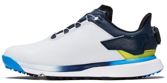 WOMENS PRO SLX BOA ホワイト/ブルー 98217 サイド