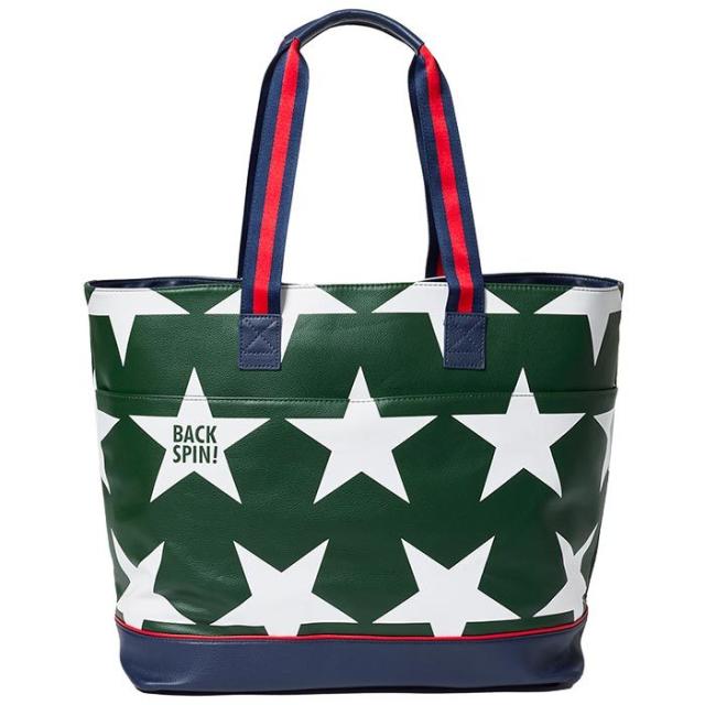 BACK SPIN! GOLF スター トートバッグ view1