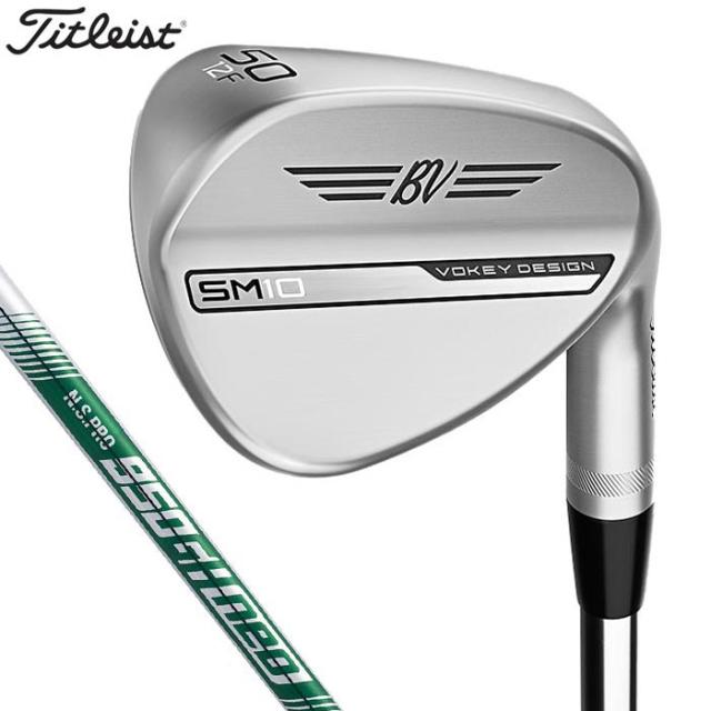 タイトリスト　ボーケイデザイン SM10 スピンミルド10 ツアークローム仕上げ ウェッジ 46〜56°　N.S.PRO 950GH neo スチールシャフト [2024年モデル]