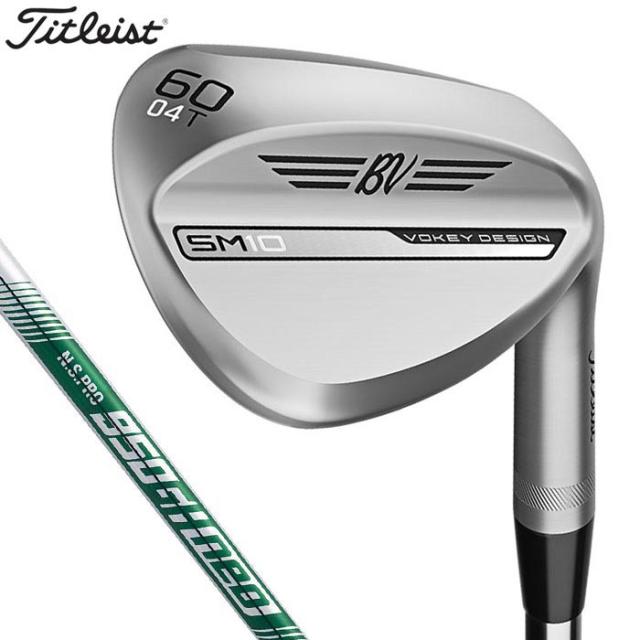タイトリスト　ボーケイデザイン SM10 スピンミルド10 ツアークローム仕上げ ウェッジ 58〜62°　N.S.PRO 950GH neo スチールシャフト [2024年モデル]