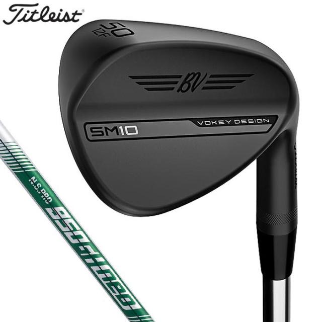 タイトリスト　ボーケイデザイン SM10 スピンミルド10 ジェットブラック仕上げ ウェッジ　N.S.PRO 950GH neo スチールシャフト [2024年モデル]