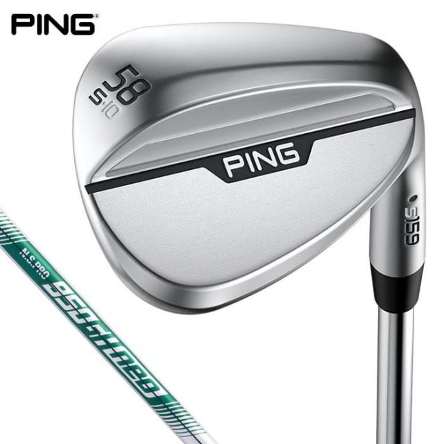 PING ピン　s159 ハイドロパールクローム仕上げ 58〜62° ウェッジ　N.S.PRO 950GH neo スチールシャフト [2024年モデル]