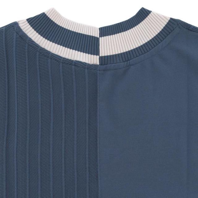 adidas GOLF マルチパターン 編地切替 Vネック ニット ベスト view2