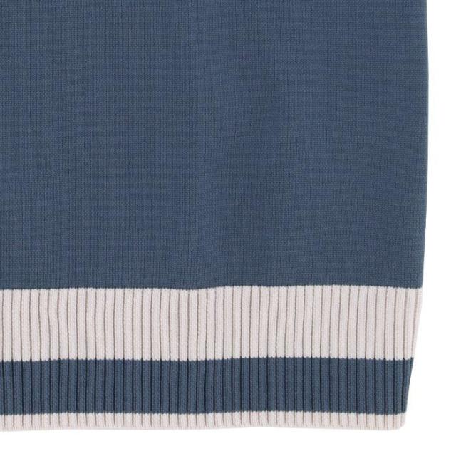 adidas GOLF マルチパターン 編地切替 Vネック ニット ベスト view4