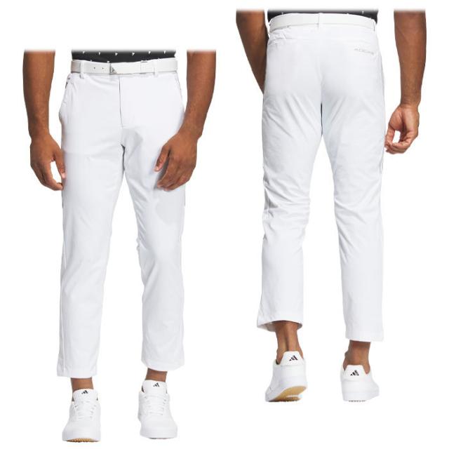 adidas GOLF 撥水 スリーストライプス 4WAYストレッチ テーパード アンクルパンツ view1