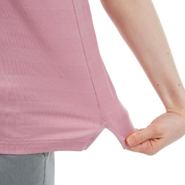 TOMMY HILFIGER GOLF ロゴプリント ボーダー ジャガード ストレッチ 半袖 モックネックシャツ view5