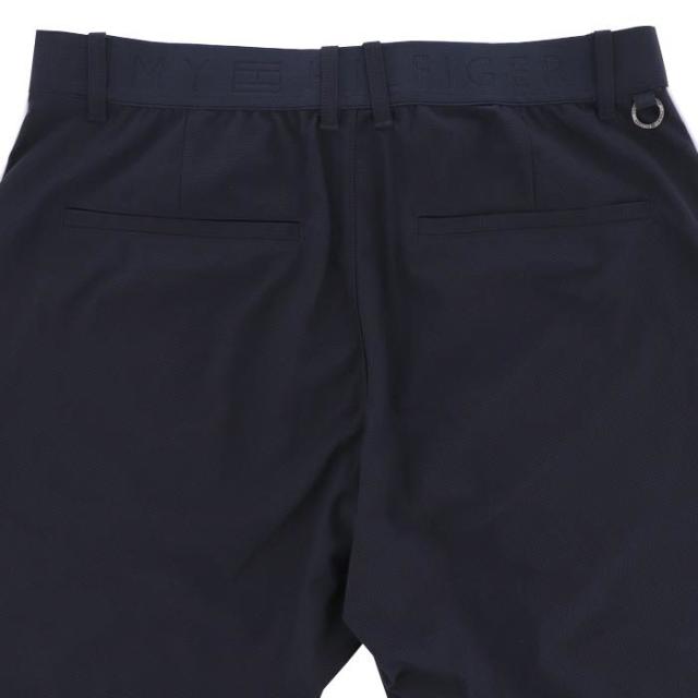 TOMMY HILFIGER GOLF ロゴプリント サイドライン ドットメッシュ ストレッチ ショートパンツ view3
